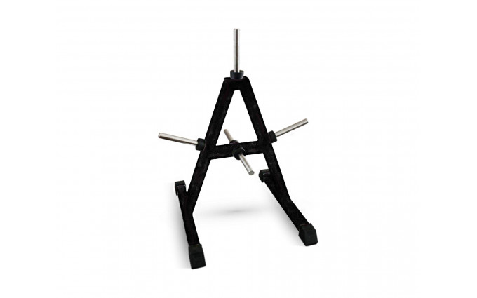 Стойка для хранения дисков диаметром 25 мм - А-образная (на 5 позиций), черная Стойка для хранения дисков диаметром 25 мм - А-образная (на 5 позиций), черная