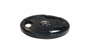 Диск обрезиненный DFC, чёрный, с хватом, 51мм, 15кг Диск обрезиненный DFC, чёрный, с хватом, 51мм, 15кг