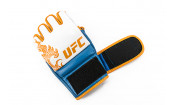 Перчатки UFC Premium True Thai MMA синие, размер L Перчатки UFC Premium True Thai MMA синие, размер L