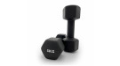 Гантель UNIX Fit неопреновая 5 кг Black, 2 шт.